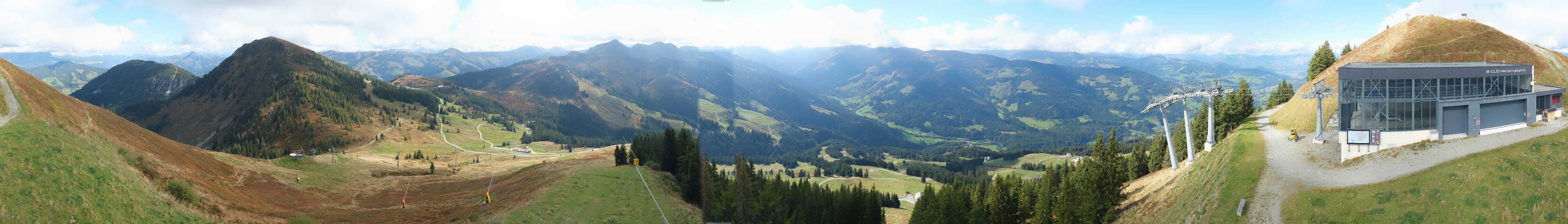 Archiv Foto Webcam Westendorf - Bergstation Fleiding