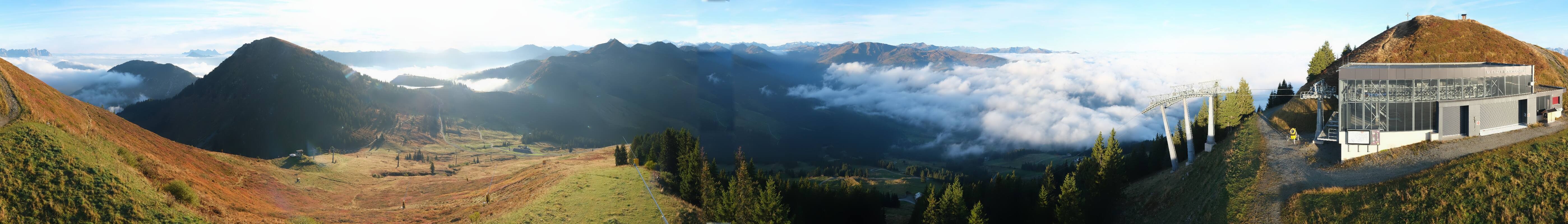 Archiv Foto Webcam Westendorf - Bergstation Fleiding
