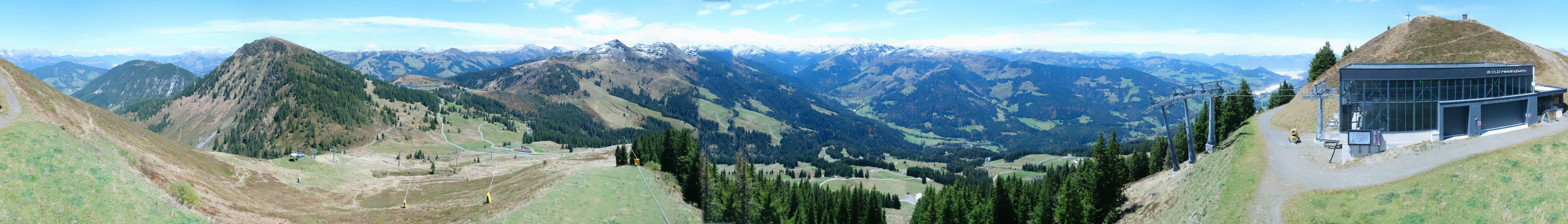 Archiv Foto Webcam Westendorf - Bergstation Fleiding