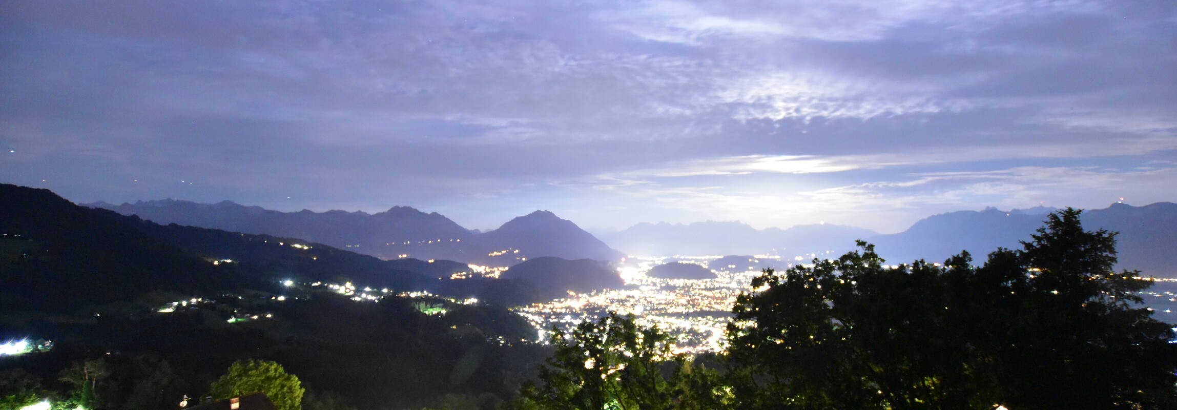 Archiv Foto Webcam Viktorsberg - Blick auf Feldkirch