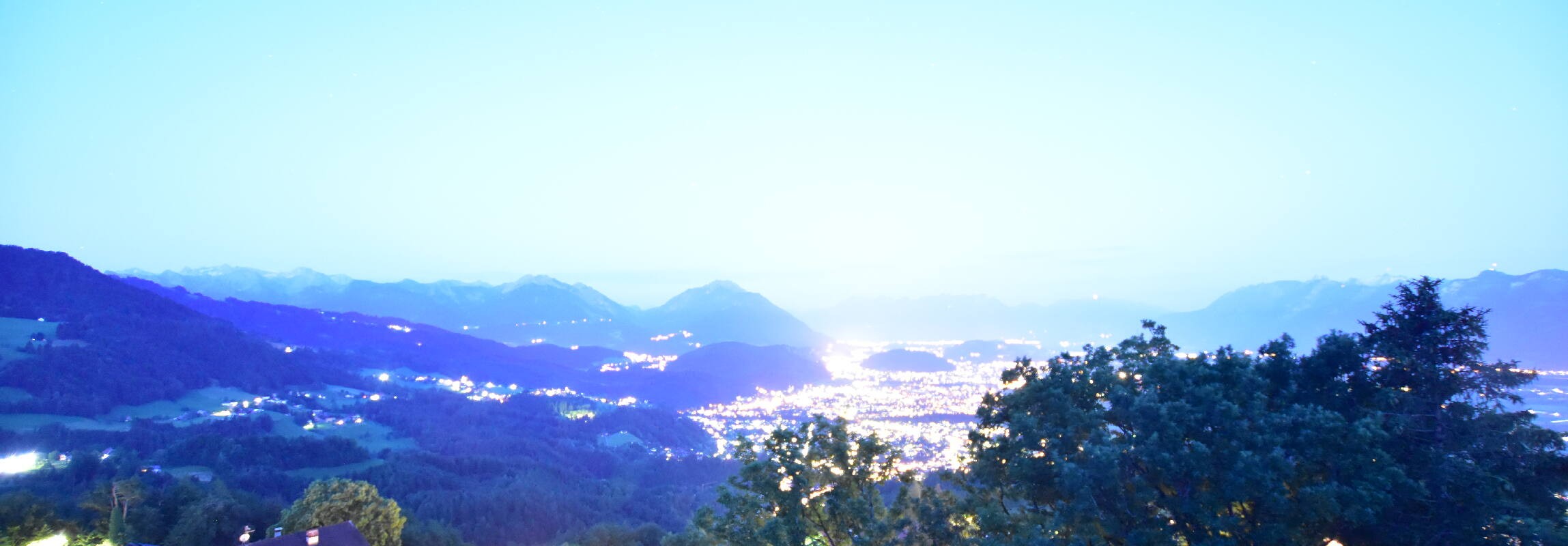 Archiv Foto Webcam Viktorsberg - Blick auf Feldkirch