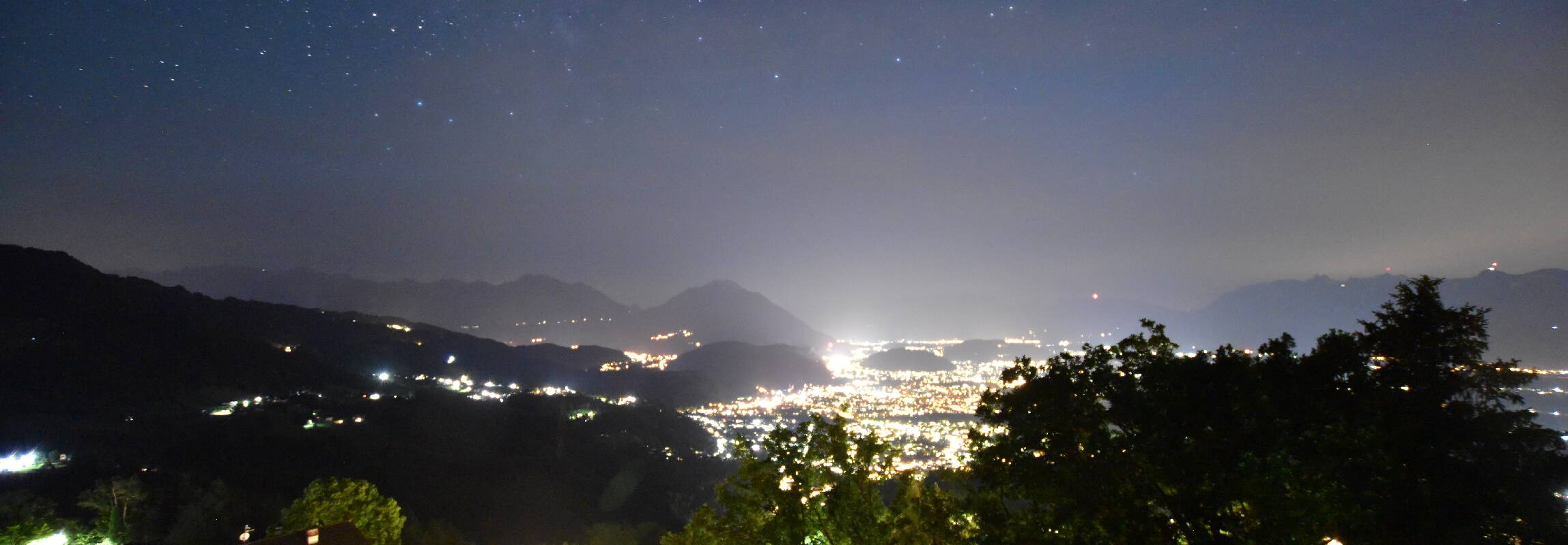 Archiv Foto Webcam Viktorsberg - Blick auf Feldkirch