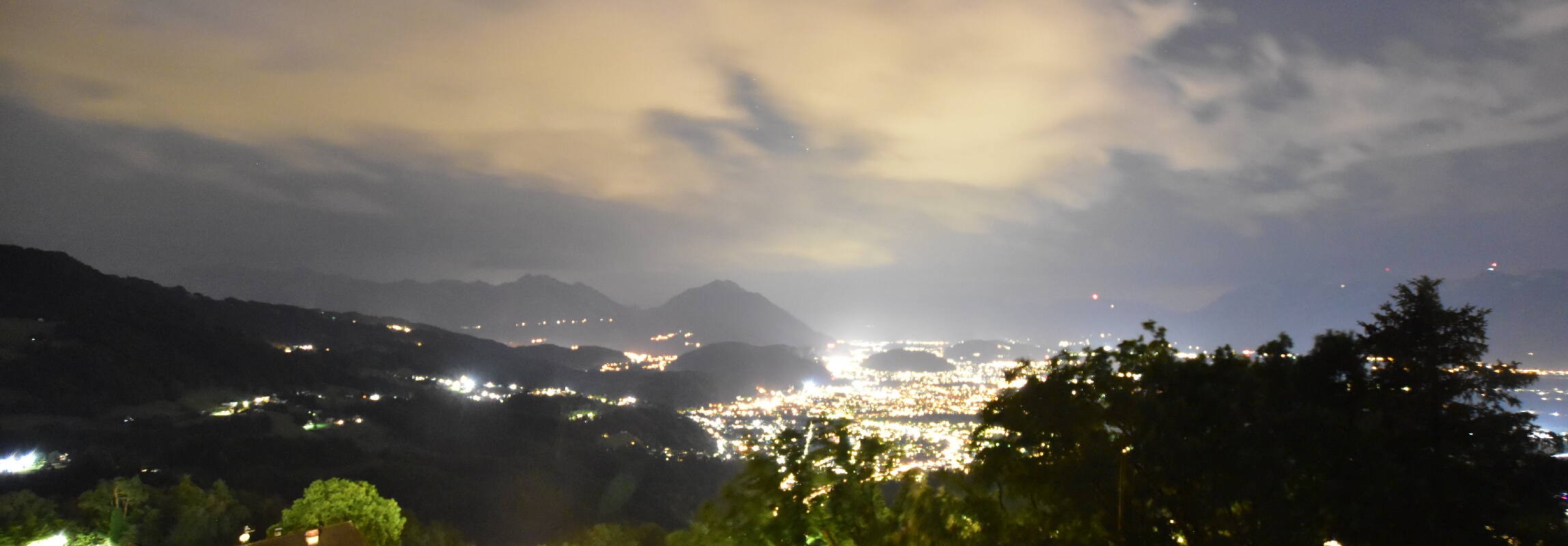 Archiv Foto Webcam Viktorsberg - Blick auf Feldkirch