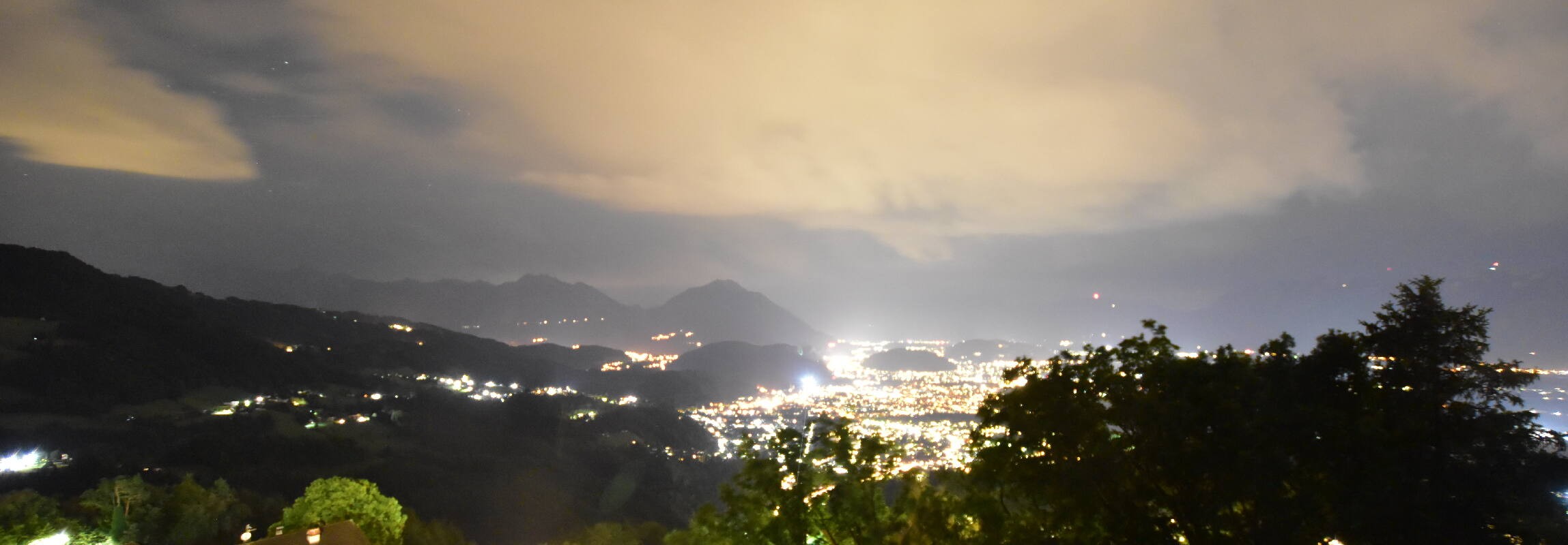 Archiv Foto Webcam Viktorsberg - Blick auf Feldkirch