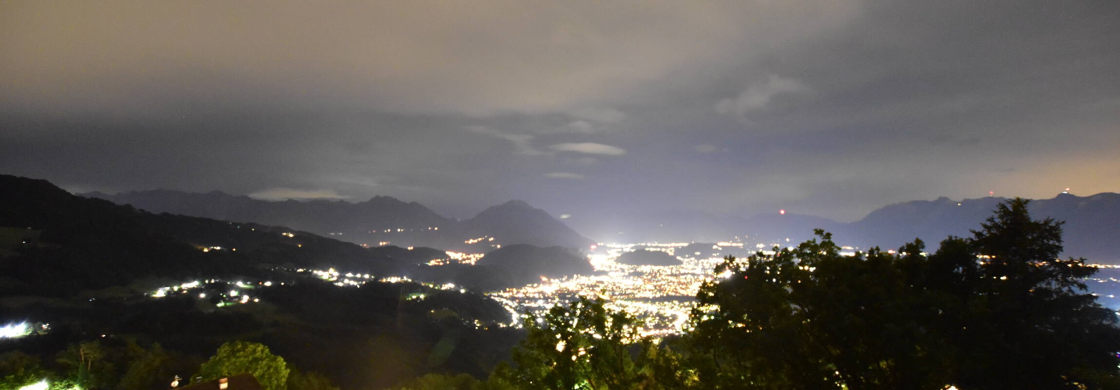 Archiv Foto Webcam Viktorsberg - Blick auf Feldkirch