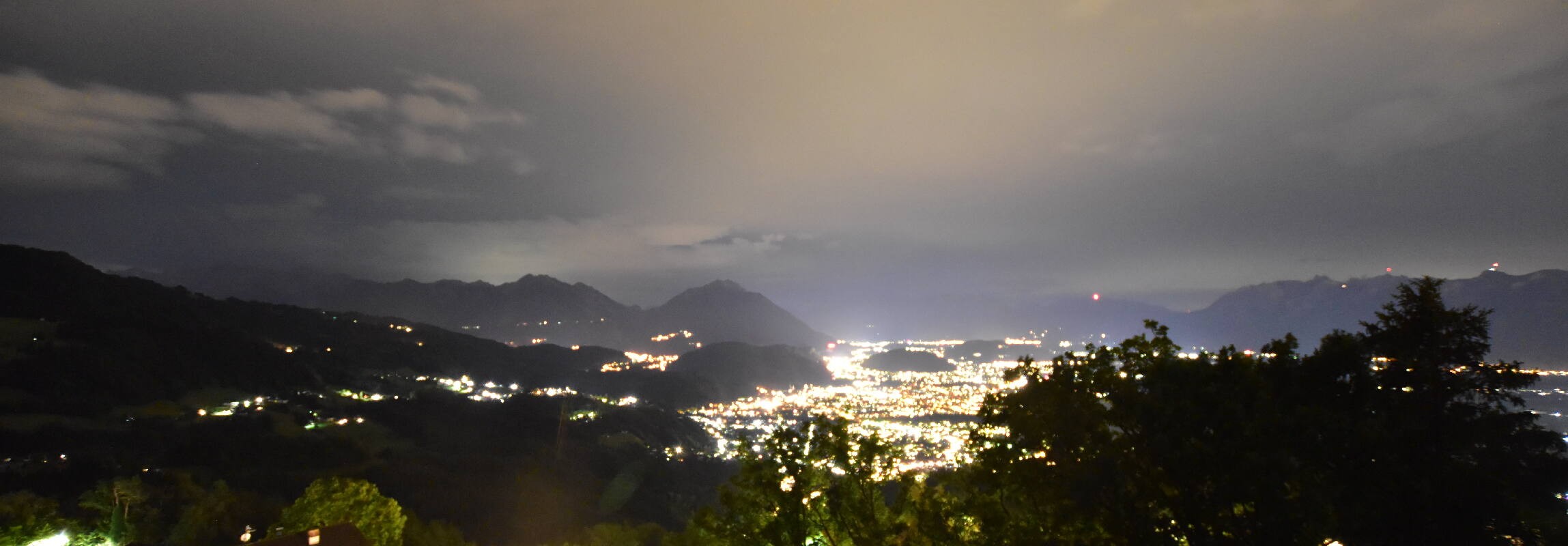 Archiv Foto Webcam Viktorsberg - Blick auf Feldkirch