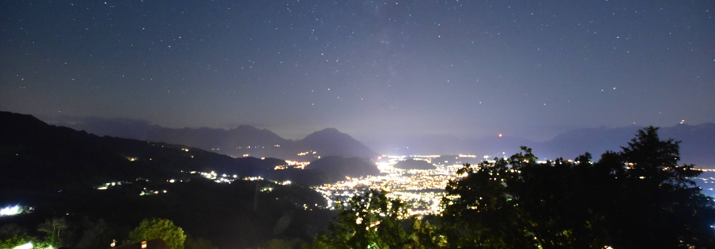 Archiv Foto Webcam Viktorsberg - Blick auf Feldkirch