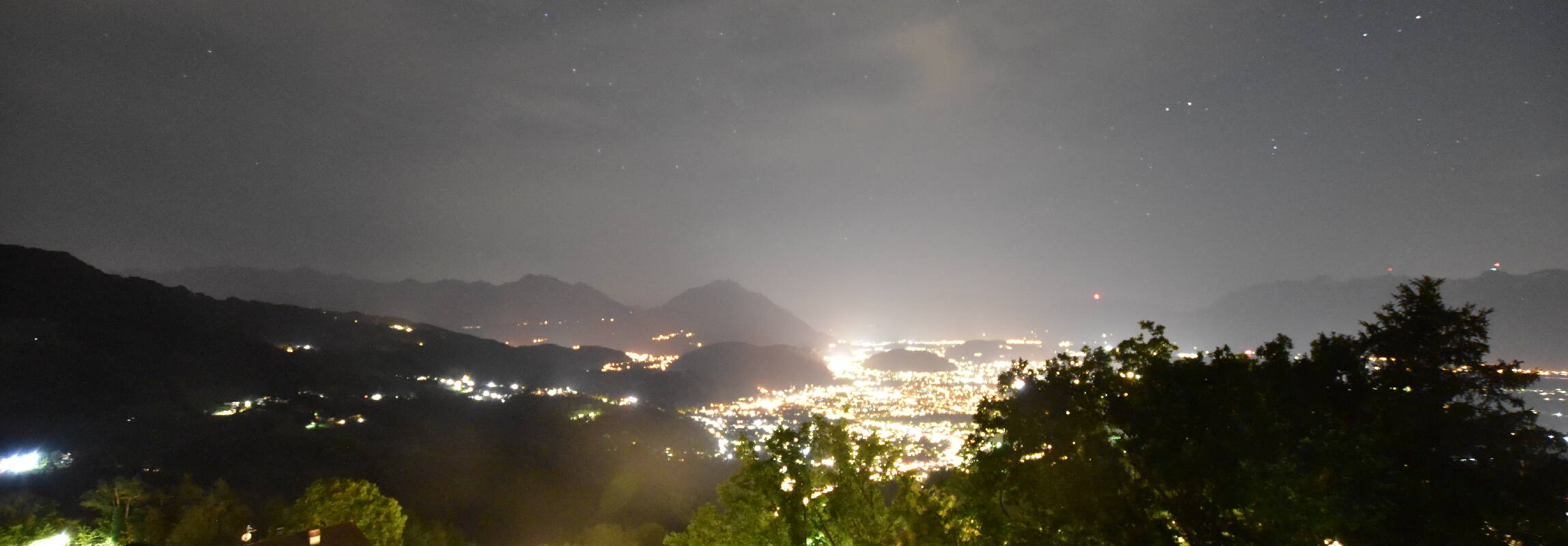 Archiv Foto Webcam Viktorsberg - Blick auf Feldkirch