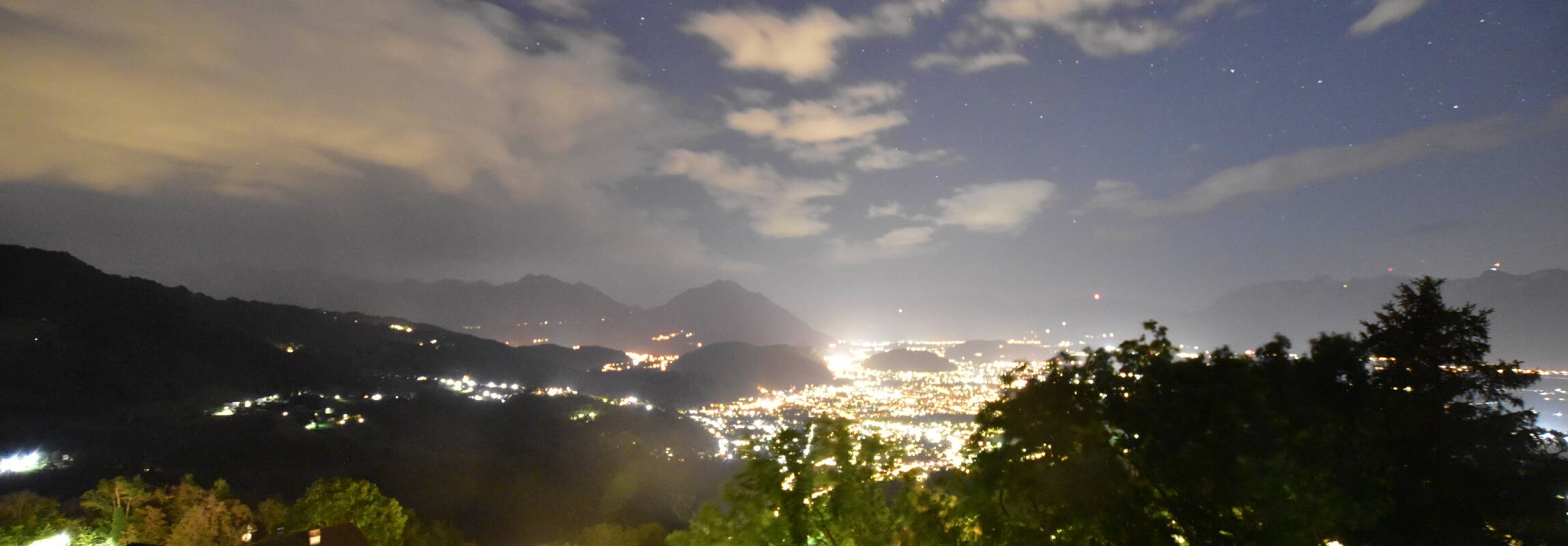 Archiv Foto Webcam Viktorsberg - Blick auf Feldkirch