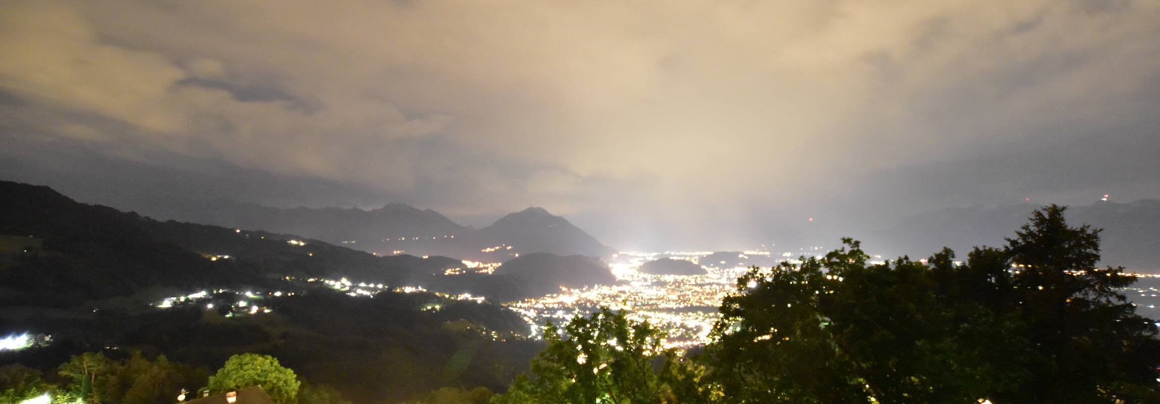 Archiv Foto Webcam Viktorsberg - Blick auf Feldkirch