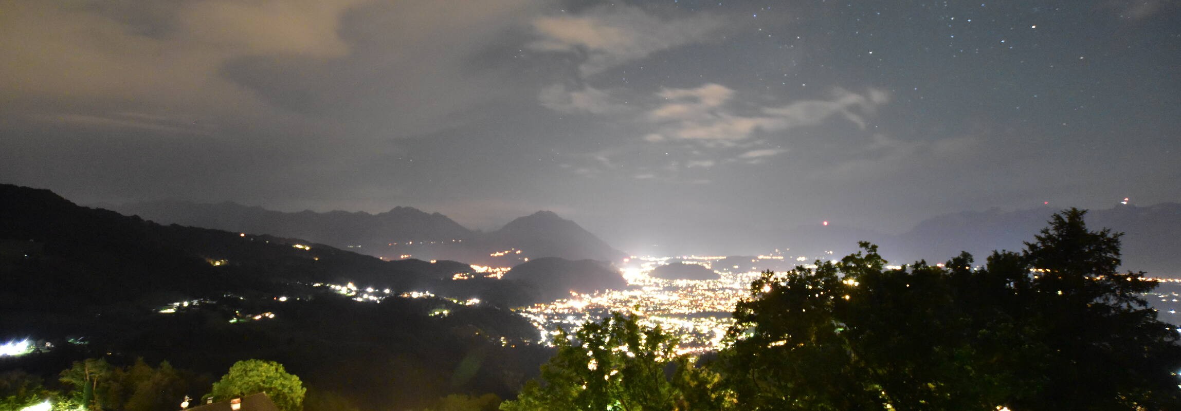 Archiv Foto Webcam Viktorsberg - Blick auf Feldkirch