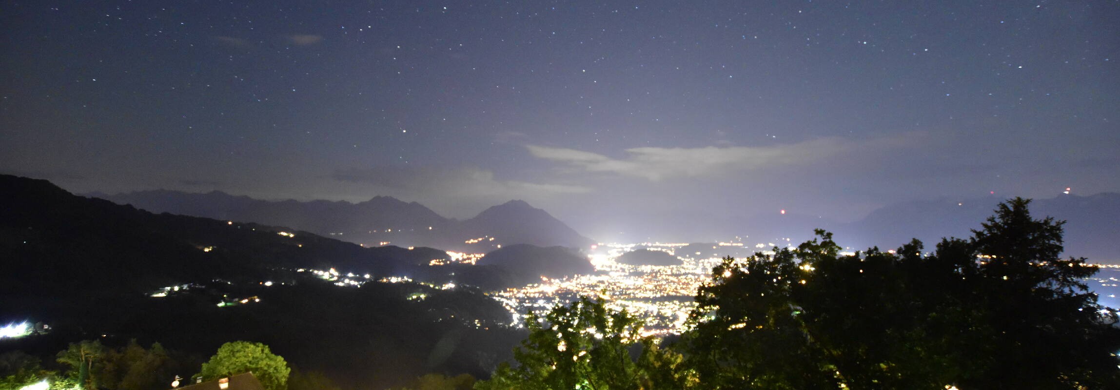 Archiv Foto Webcam Viktorsberg - Blick auf Feldkirch