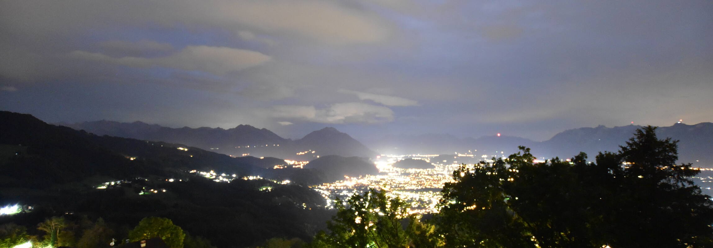 Archiv Foto Webcam Viktorsberg - Blick auf Feldkirch