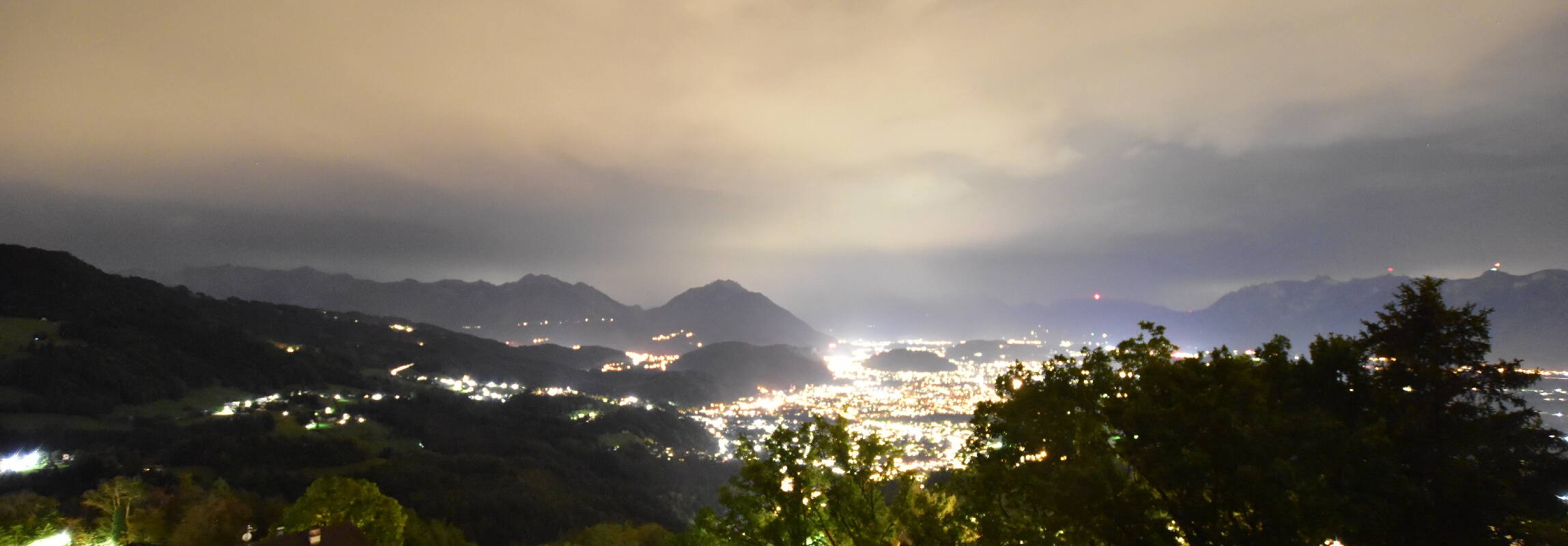 Archiv Foto Webcam Viktorsberg - Blick auf Feldkirch