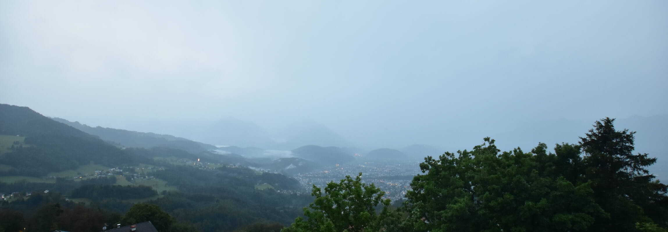 Archiv Foto Webcam Viktorsberg - Blick auf Feldkirch