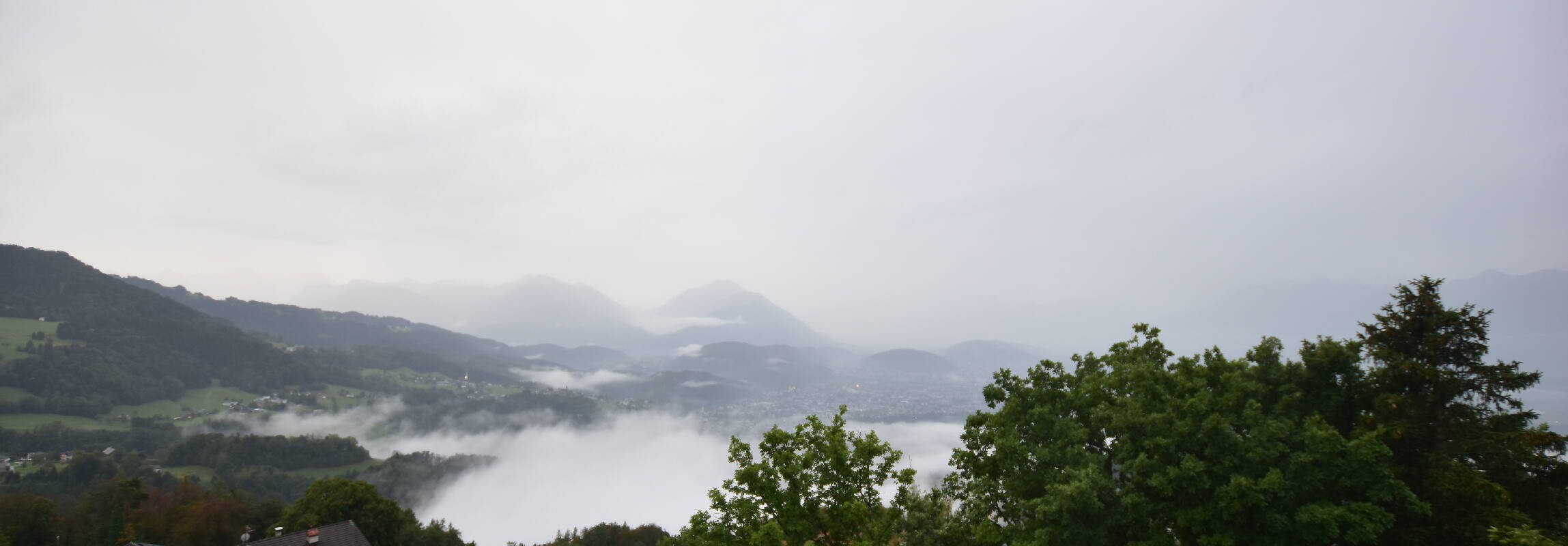 Archiv Foto Webcam Viktorsberg - Blick auf Feldkirch