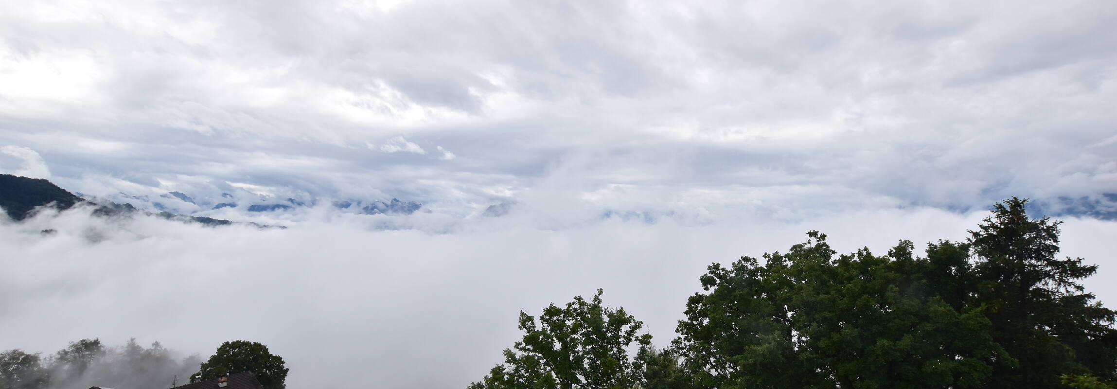 Archiv Foto Webcam Viktorsberg - Blick auf Feldkirch
