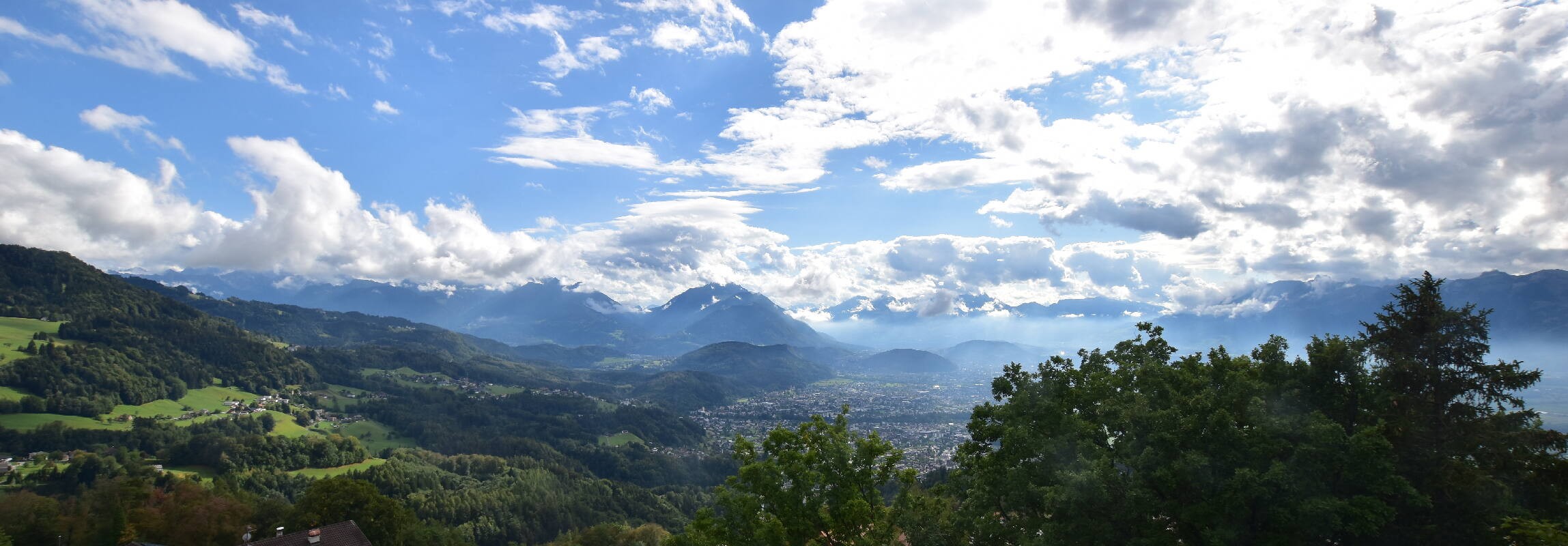 Archiv Foto Webcam Viktorsberg - Blick auf Feldkirch