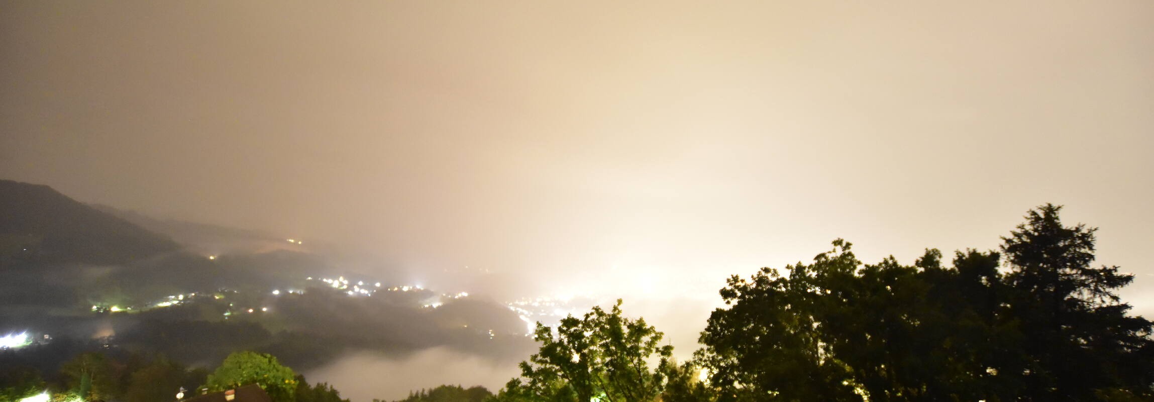 Archiv Foto Webcam Viktorsberg - Blick auf Feldkirch