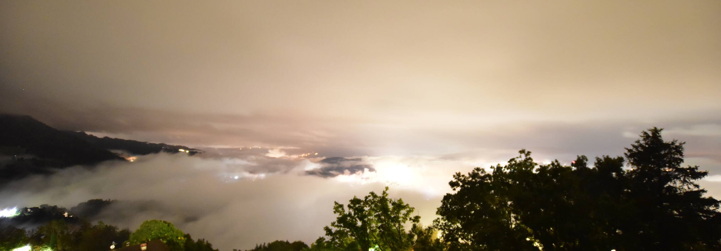 Archiv Foto Webcam Viktorsberg - Blick auf Feldkirch
