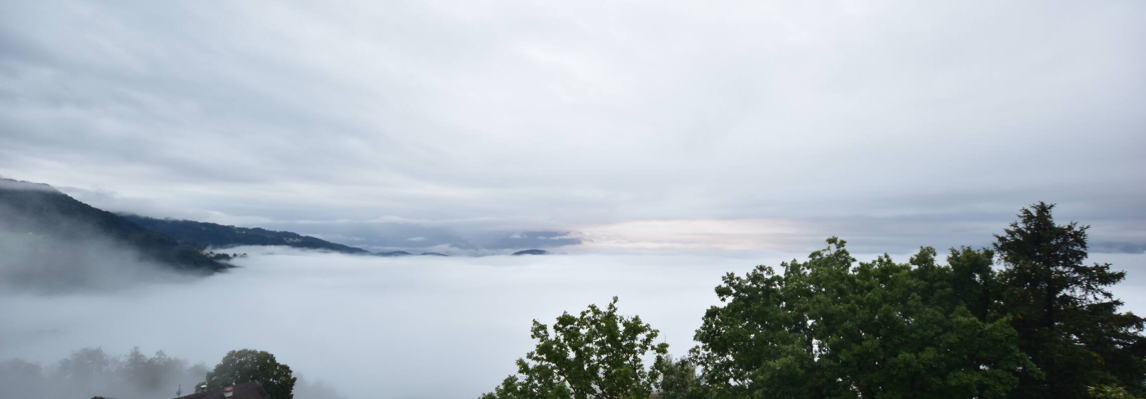 Archiv Foto Webcam Viktorsberg - Blick auf Feldkirch