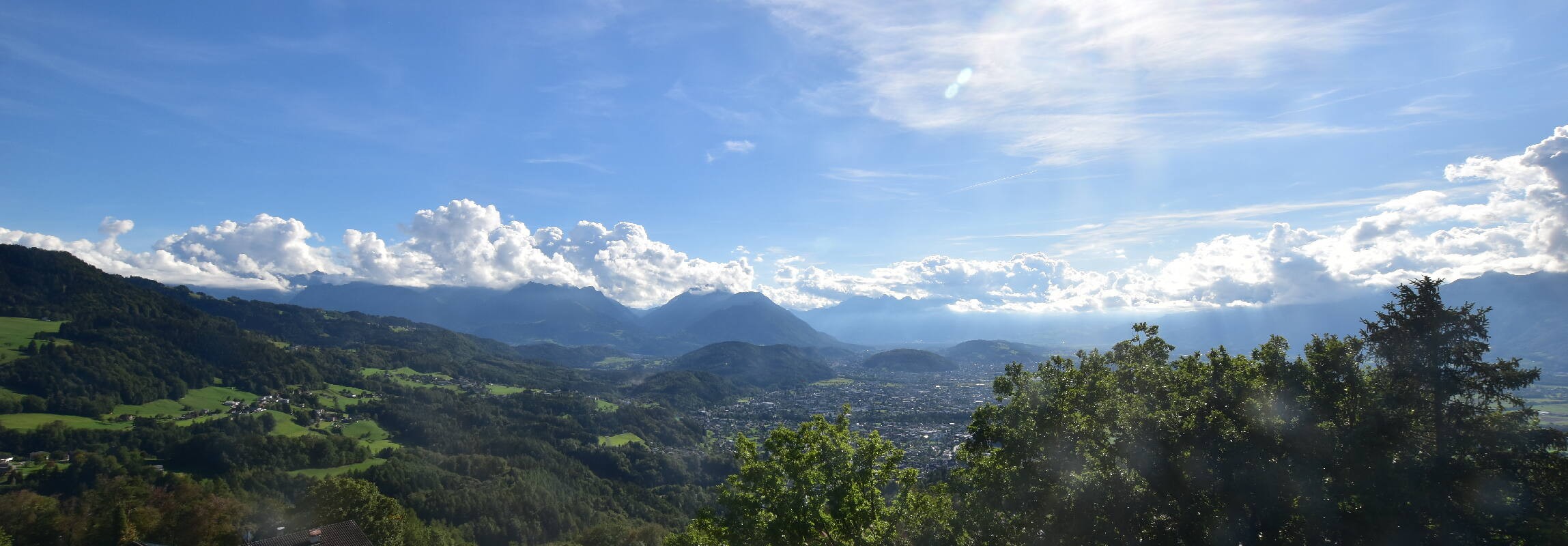 Archiv Foto Webcam Viktorsberg - Blick auf Feldkirch