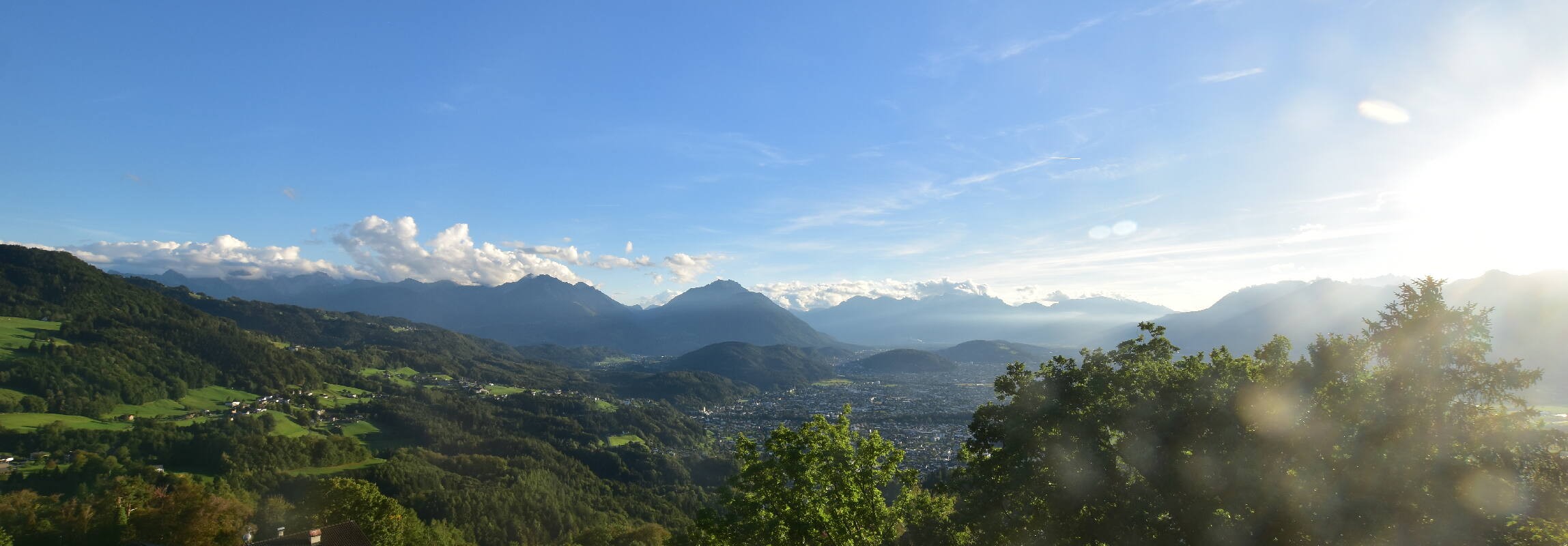 Archiv Foto Webcam Viktorsberg - Blick auf Feldkirch