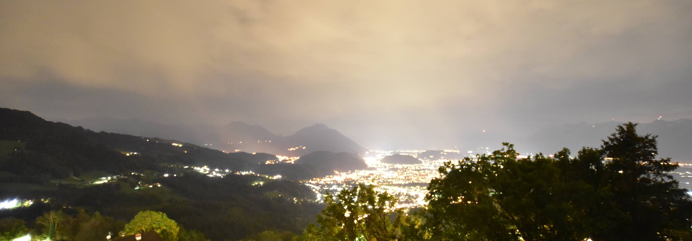 Archiv Foto Webcam Viktorsberg - Blick auf Feldkirch