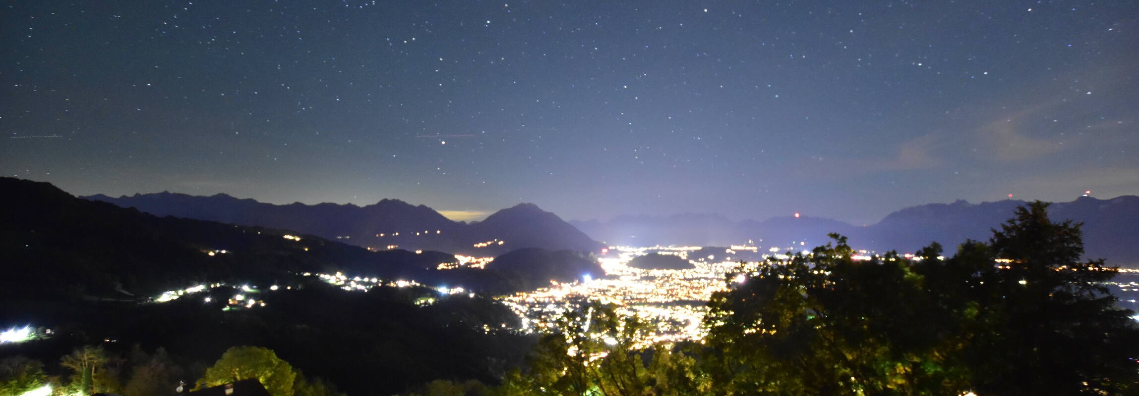 Archiv Foto Webcam Viktorsberg - Blick auf Feldkirch