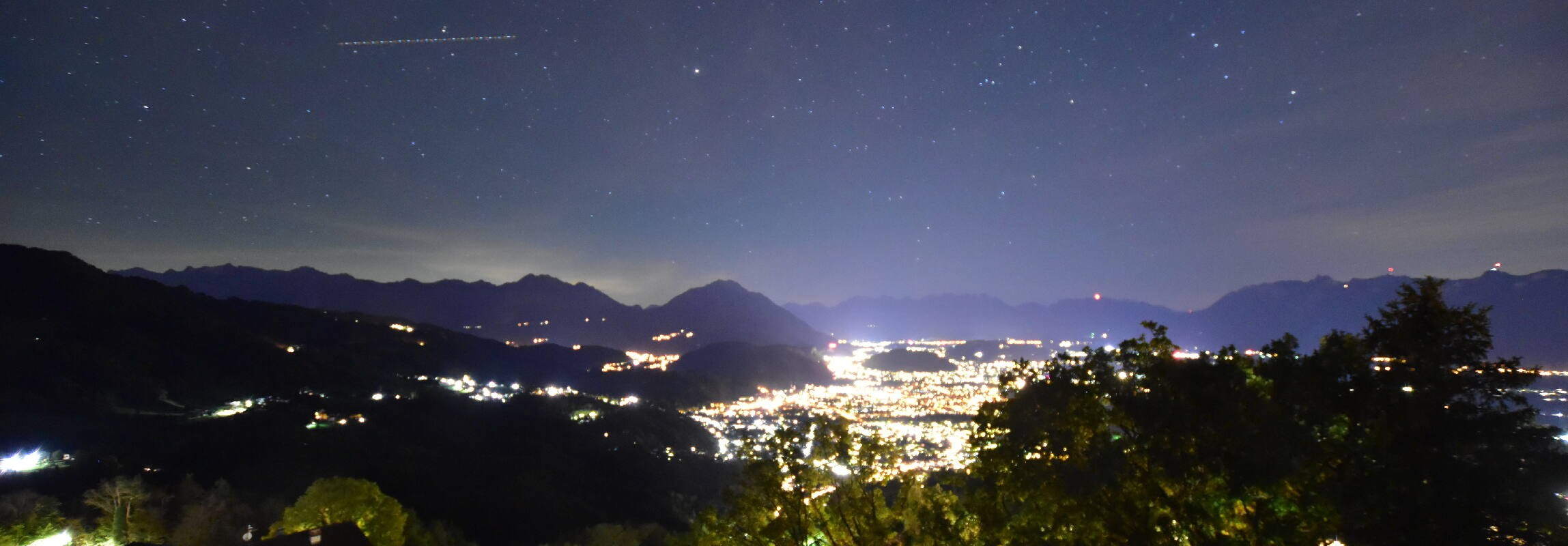 Archiv Foto Webcam Viktorsberg - Blick auf Feldkirch