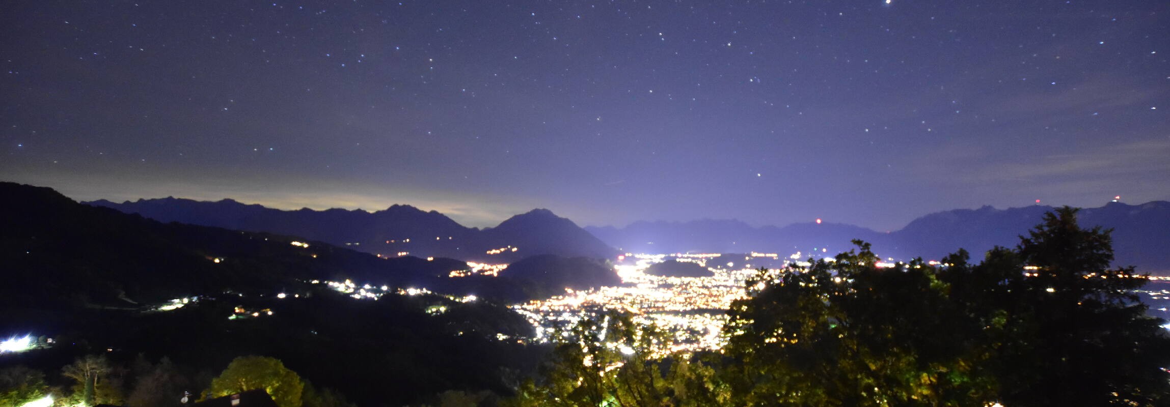Archiv Foto Webcam Viktorsberg - Blick auf Feldkirch