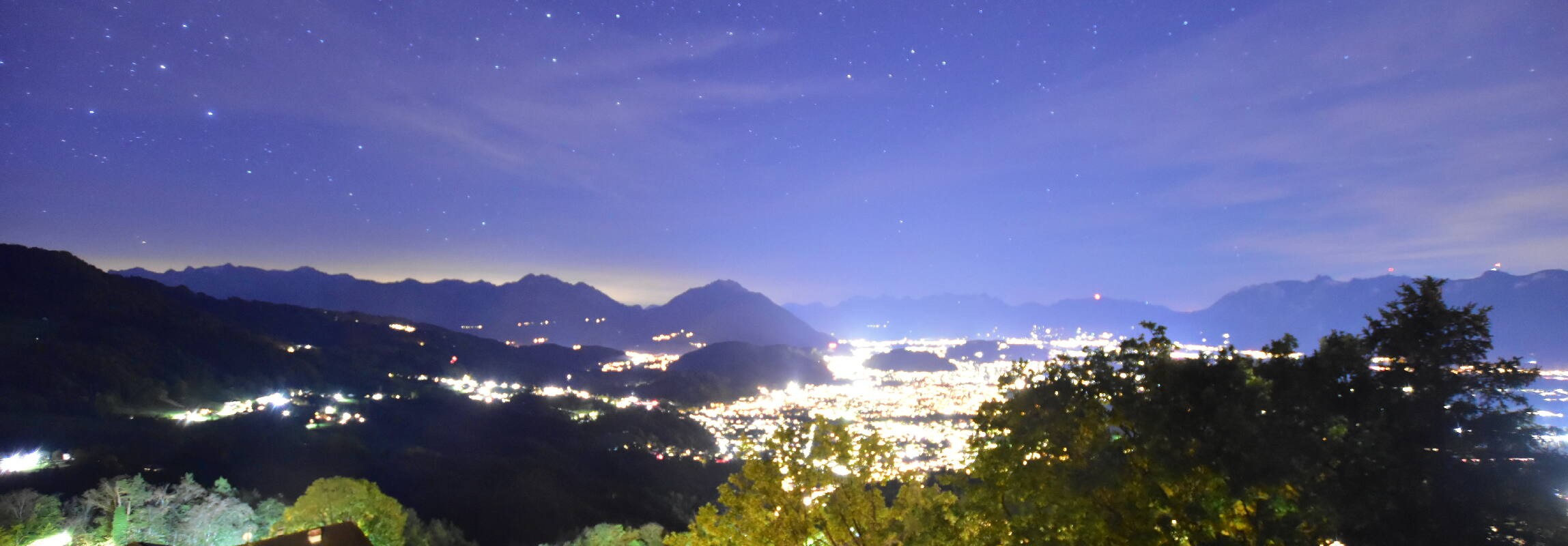 Archiv Foto Webcam Viktorsberg - Blick auf Feldkirch
