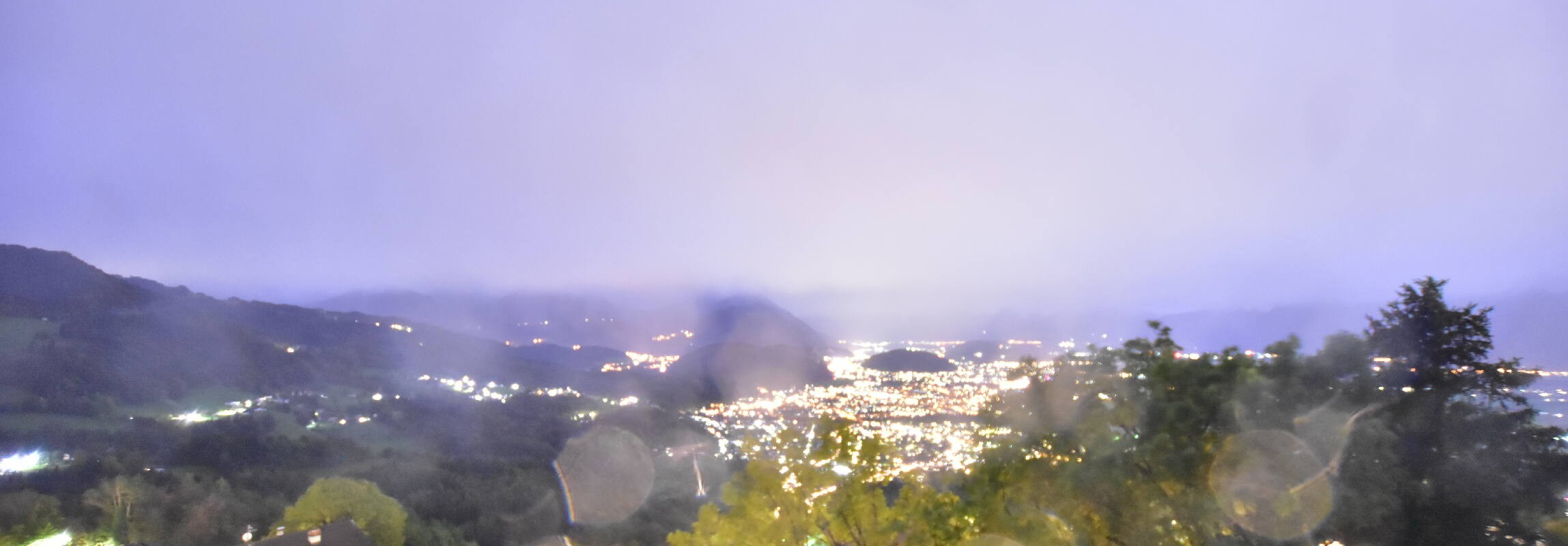 Archiv Foto Webcam Viktorsberg - Blick auf Feldkirch