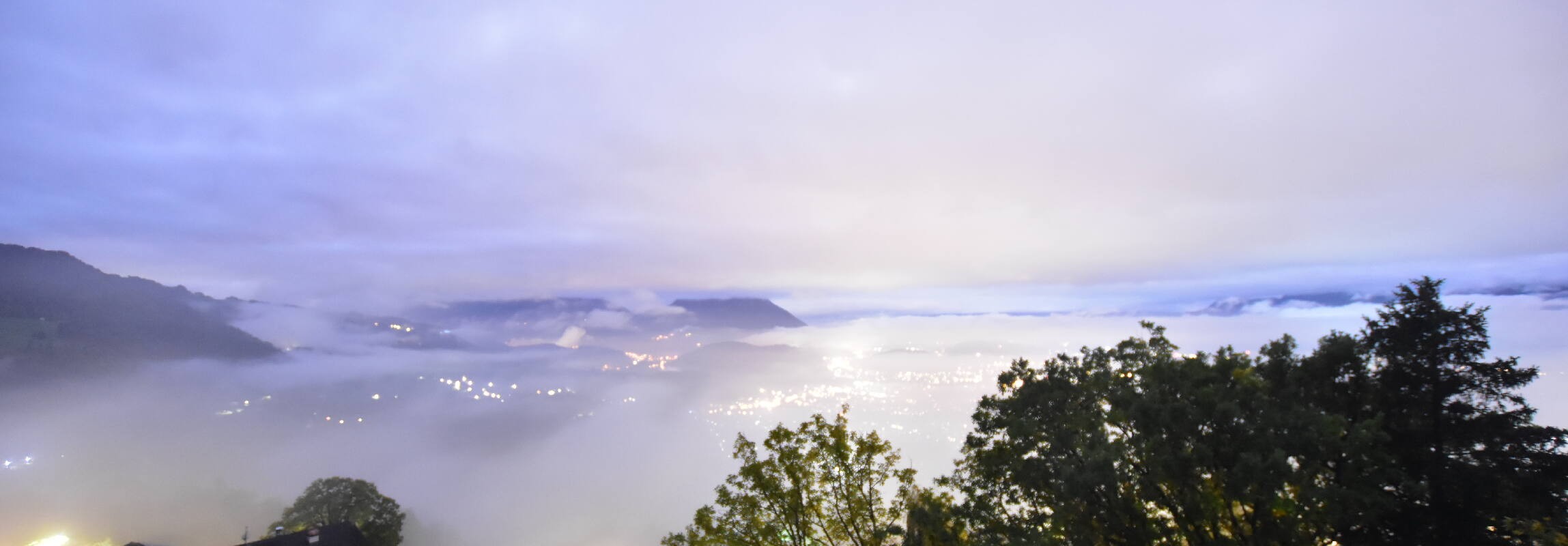 Archiv Foto Webcam Viktorsberg - Blick auf Feldkirch