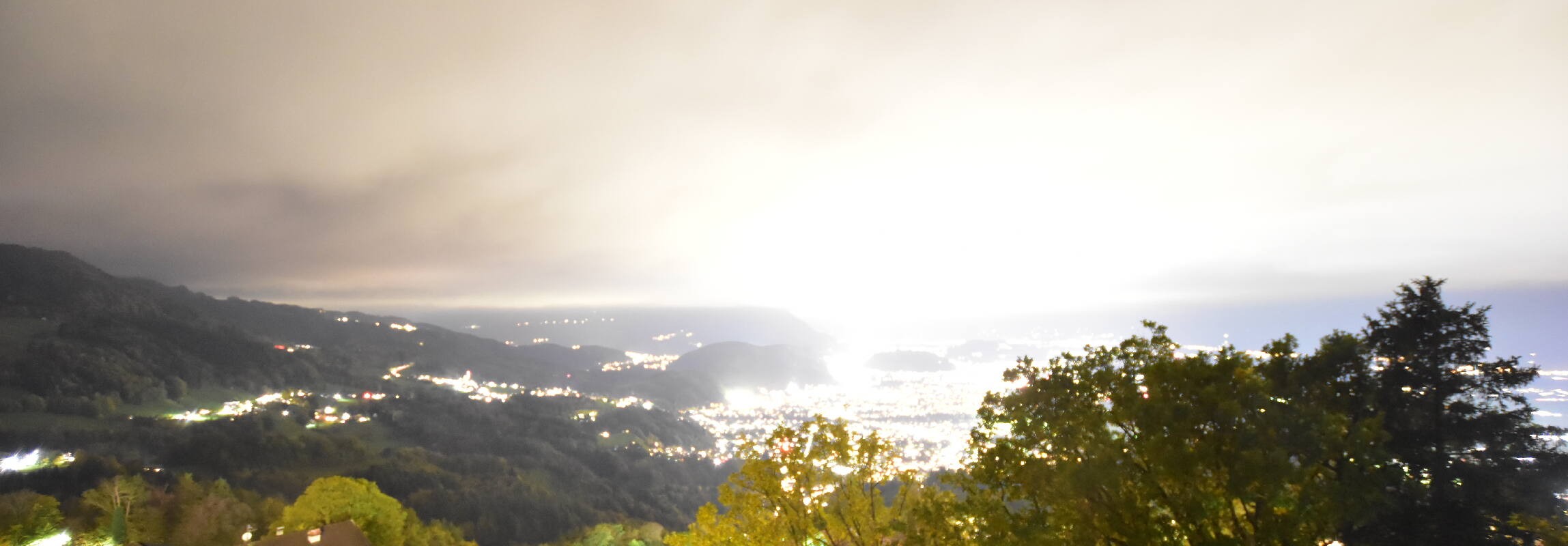 Archiv Foto Webcam Viktorsberg - Blick auf Feldkirch