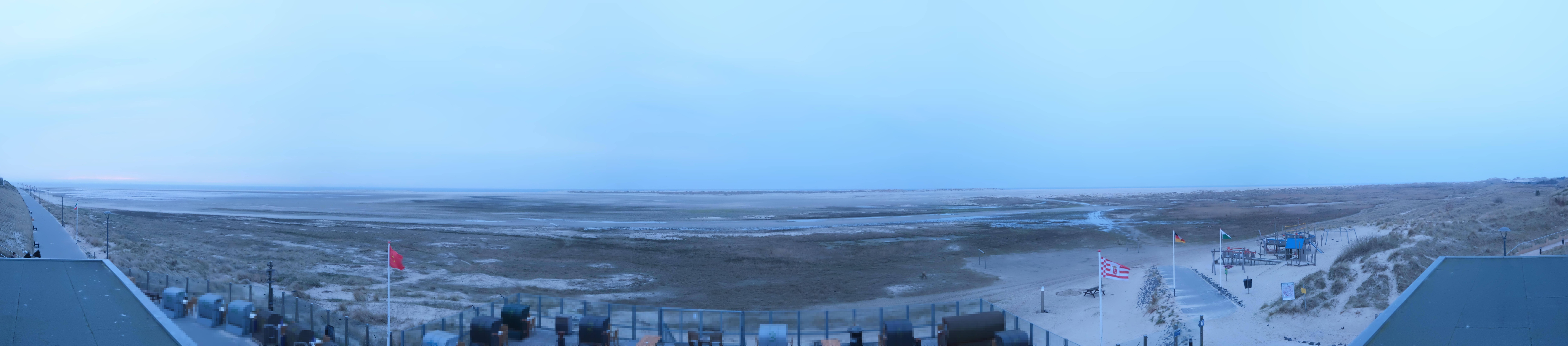 Archived image Webcam Amrum - Beach Bar Wittdün