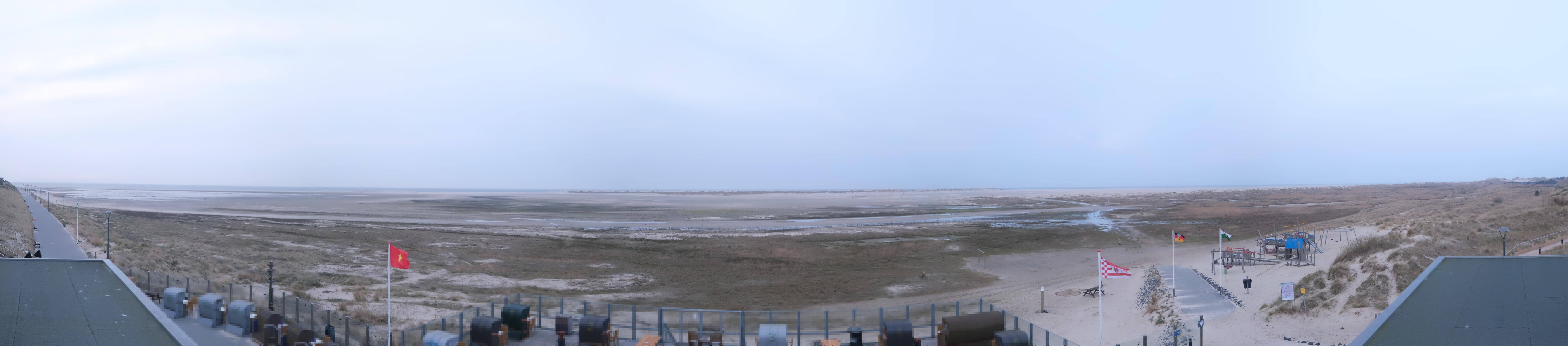 Archived image Webcam Amrum - Beach Bar Wittdün