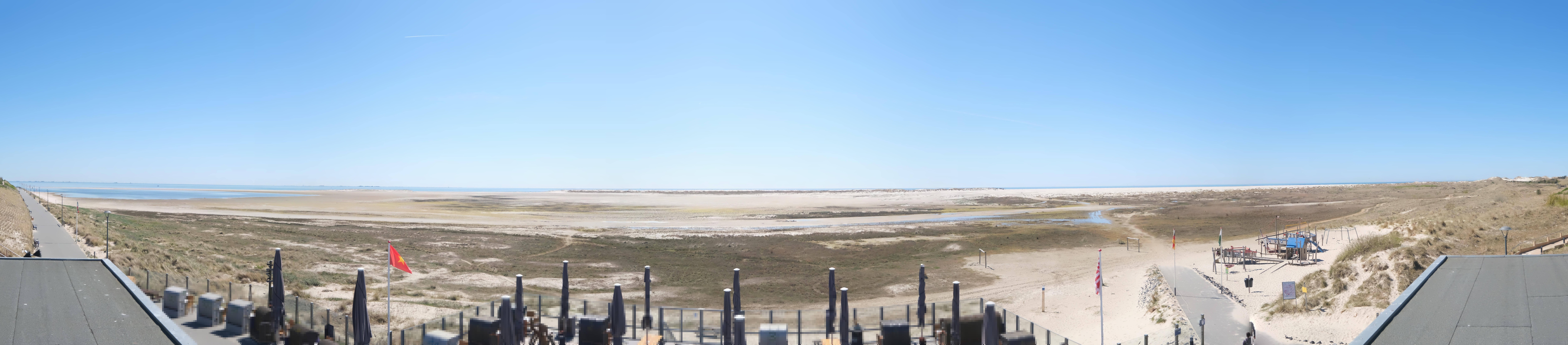 Archiv Foto Webcam Amrum - Strandbar Wittdün