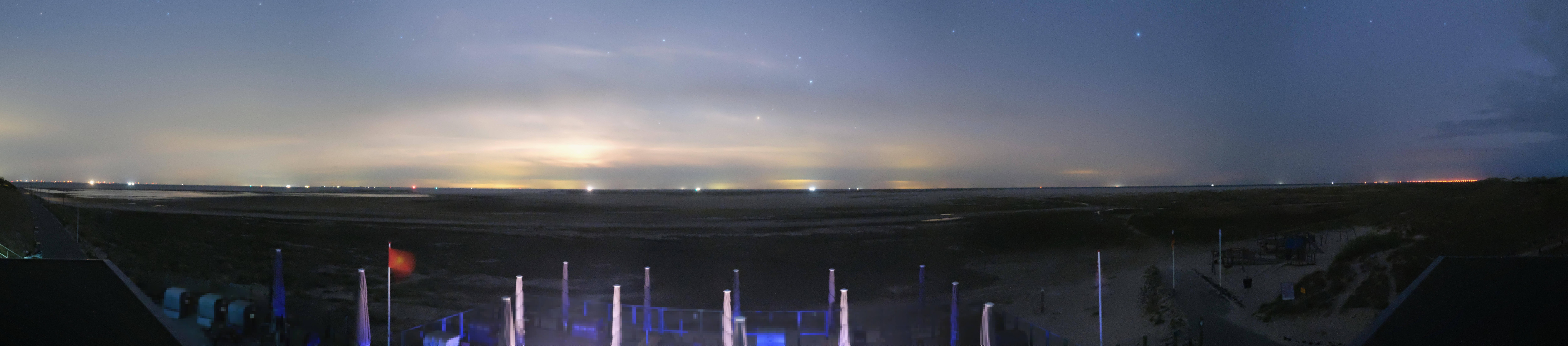 Archiv Foto Webcam Amrum - Strandbar Wittdün