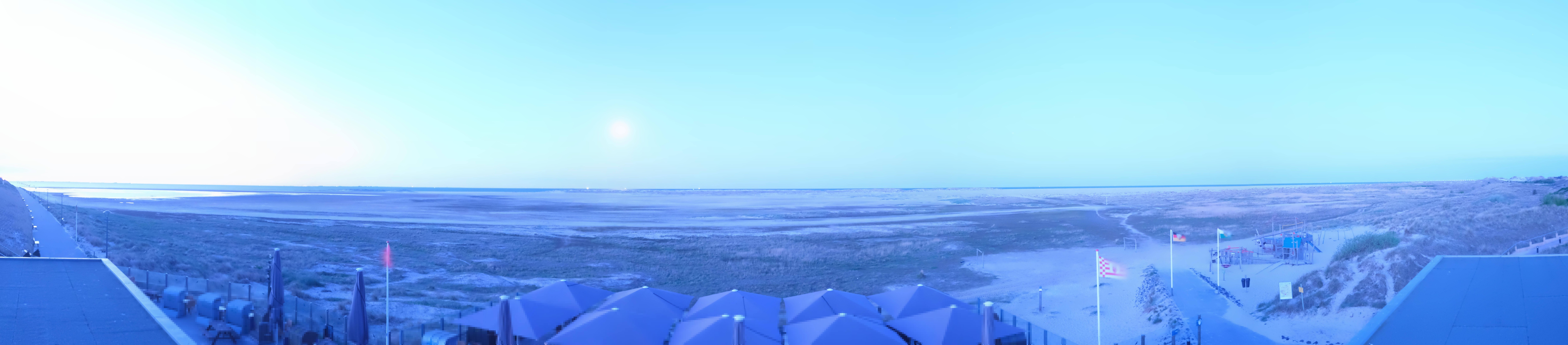 Archiv Foto Webcam Amrum - Strandbar Wittdün