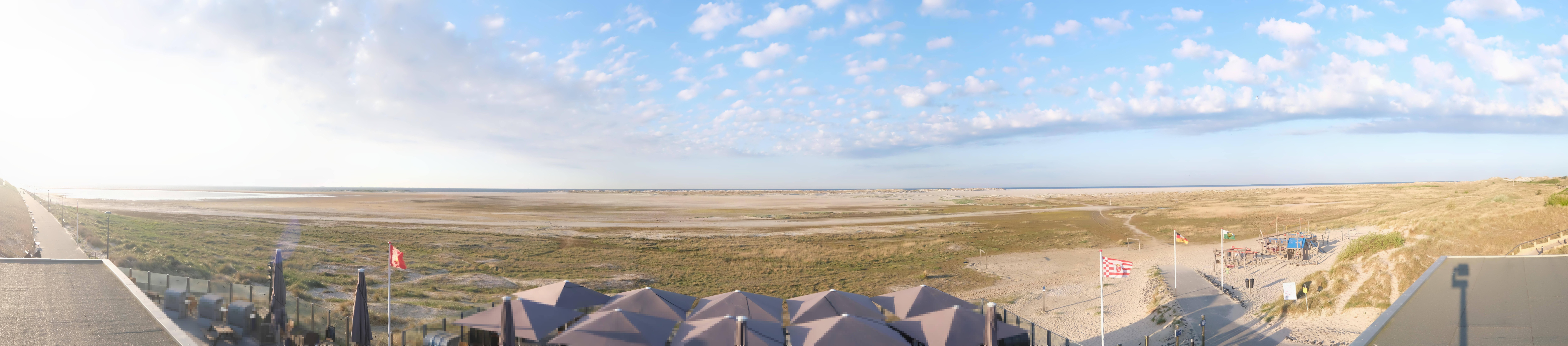 Archiv Foto Webcam Amrum - Strandbar Wittdün
