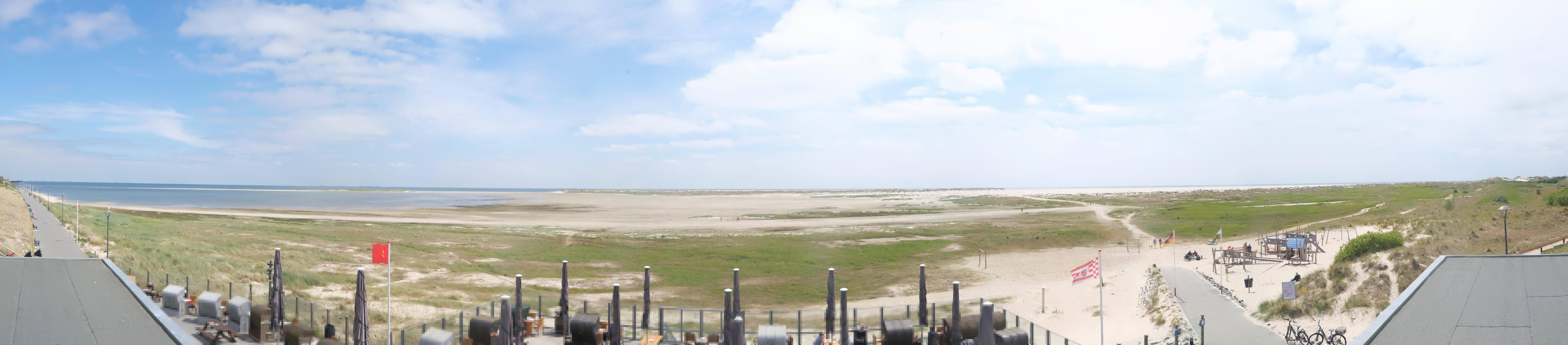 Archiv Foto Webcam Amrum - Strandbar Wittdün
