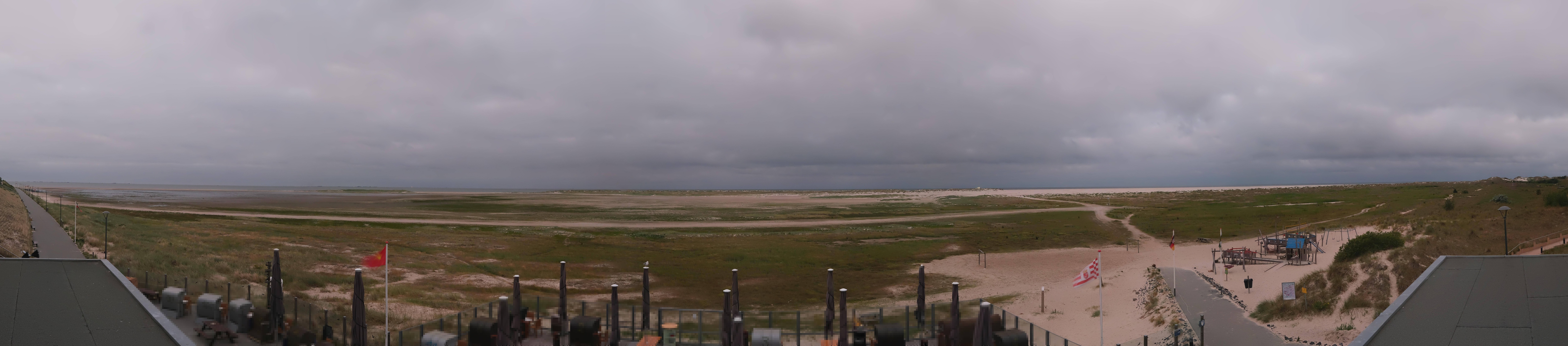 Archiv Foto Webcam Amrum - Strandbar Wittdün