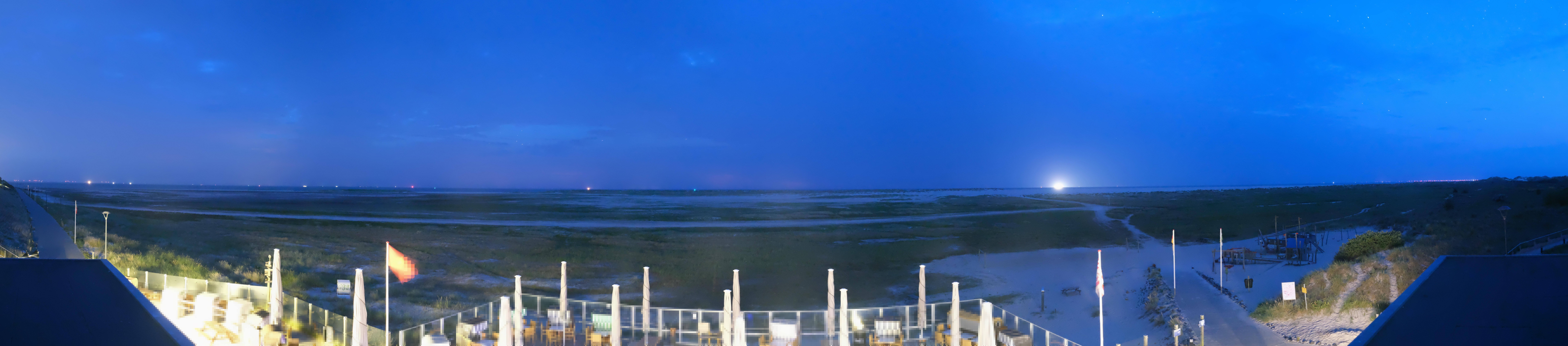 Archived image Webcam Amrum - Beach Bar Wittdün