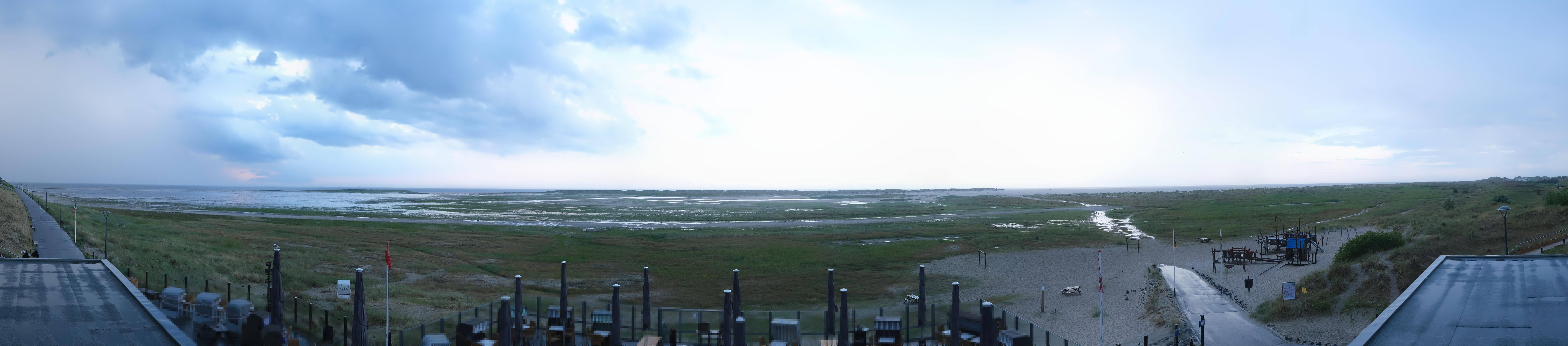Archived image Webcam Amrum - Beach Bar Wittdün