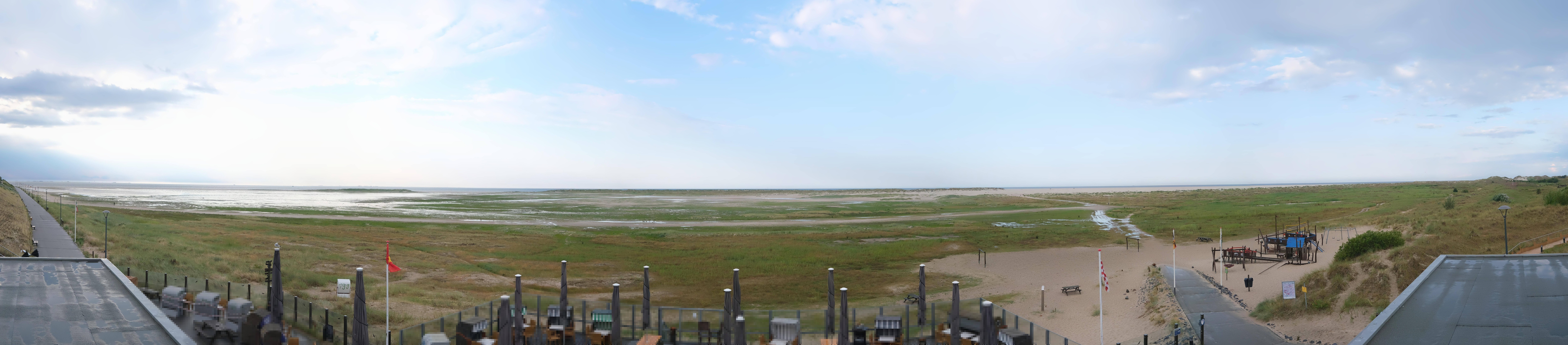 Archived image Webcam Amrum - Beach Bar Wittdün