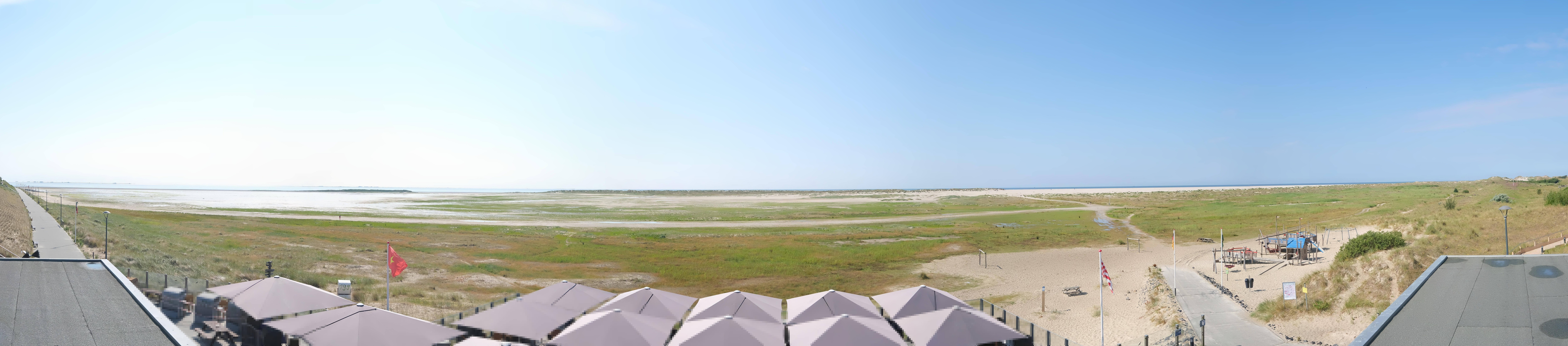 Archived image Webcam Amrum - Beach Bar Wittdün