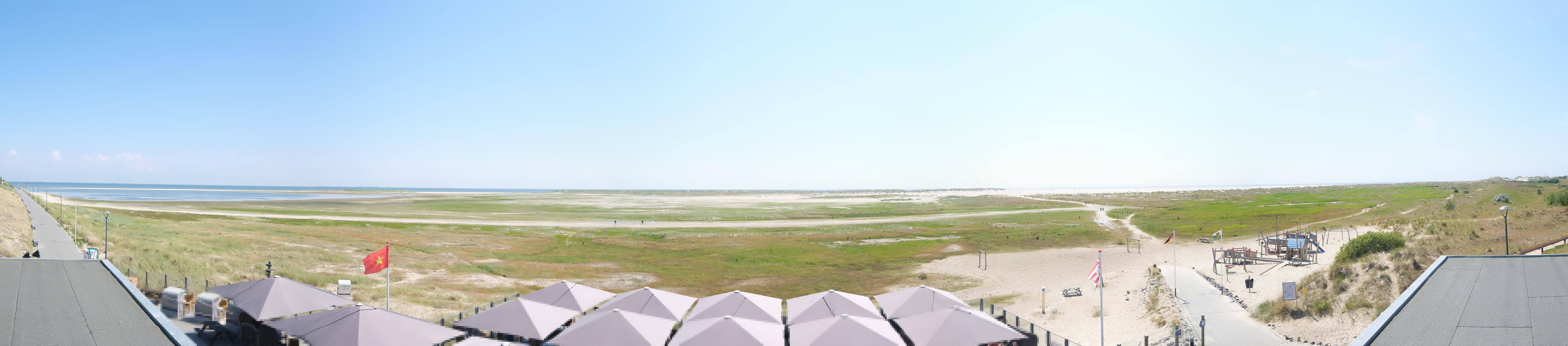 Archived image Webcam Amrum - Beach Bar Wittdün