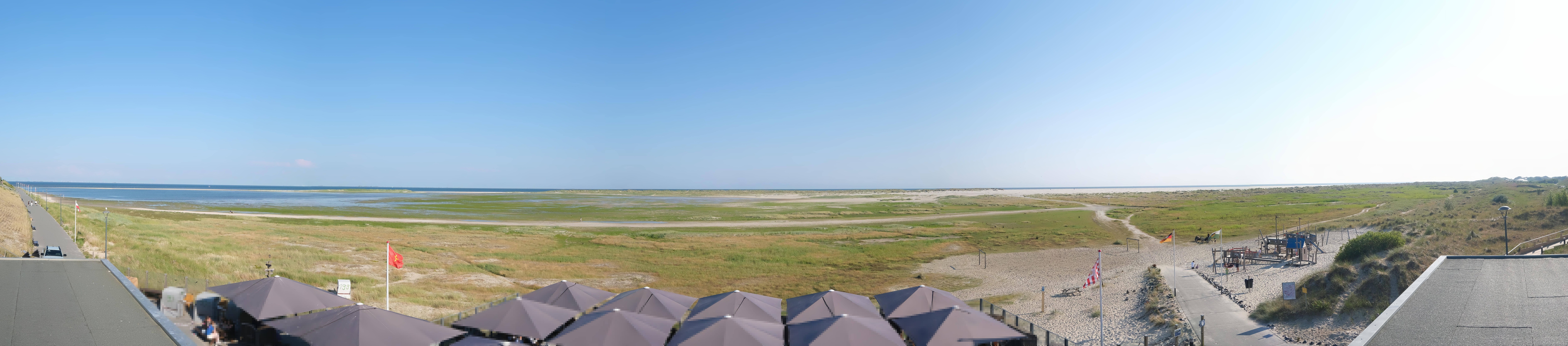 Archived image Webcam Amrum - Beach Bar Wittdün
