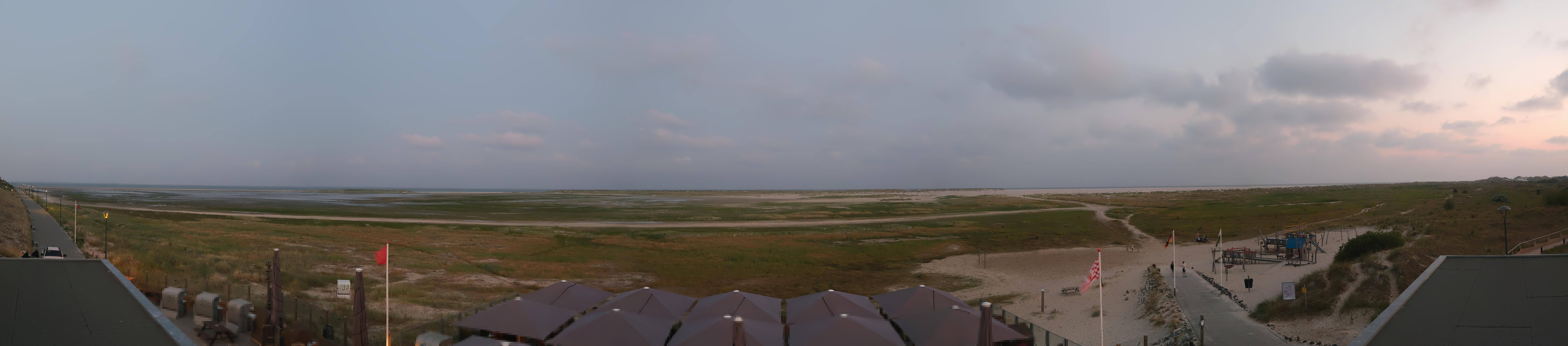 Archived image Webcam Amrum - Beach Bar Wittdün